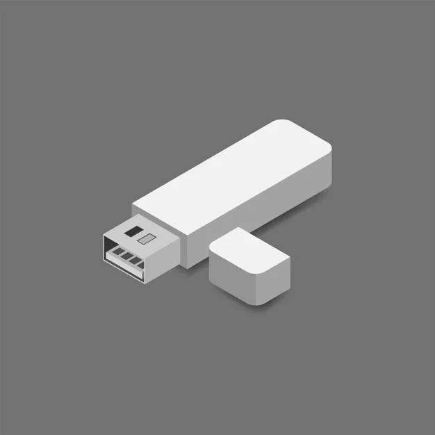 White USB