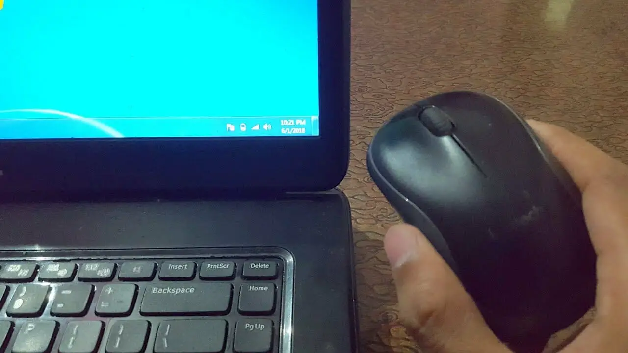 wireless mouse to laptop connection
