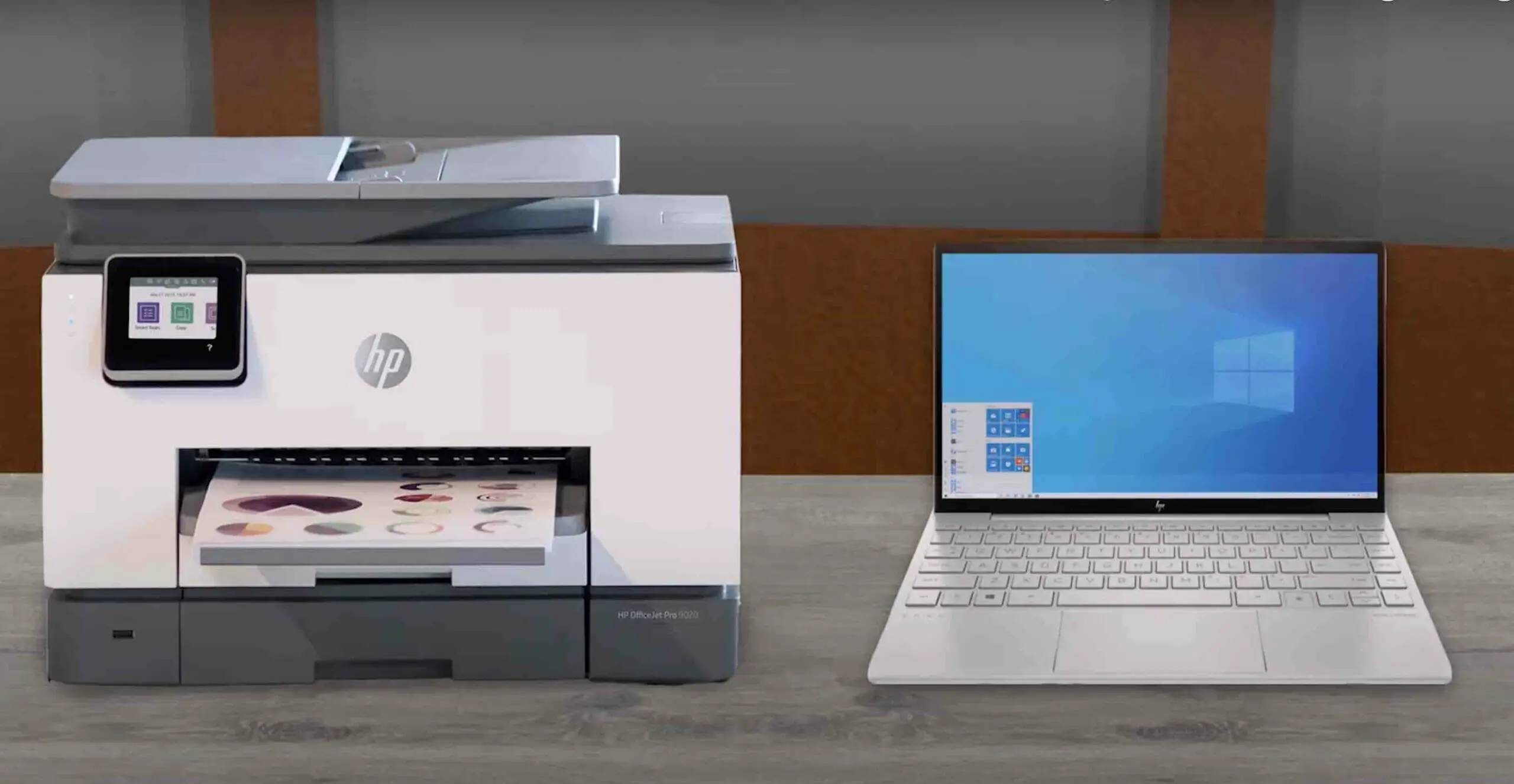 HP Printer and a Windows laptop