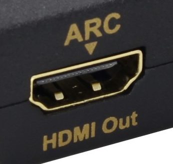 an HDMI out slot