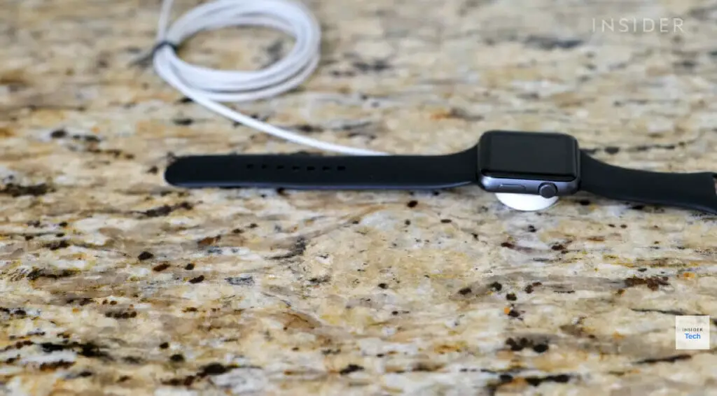 Apple's proprietary charger for apple watch