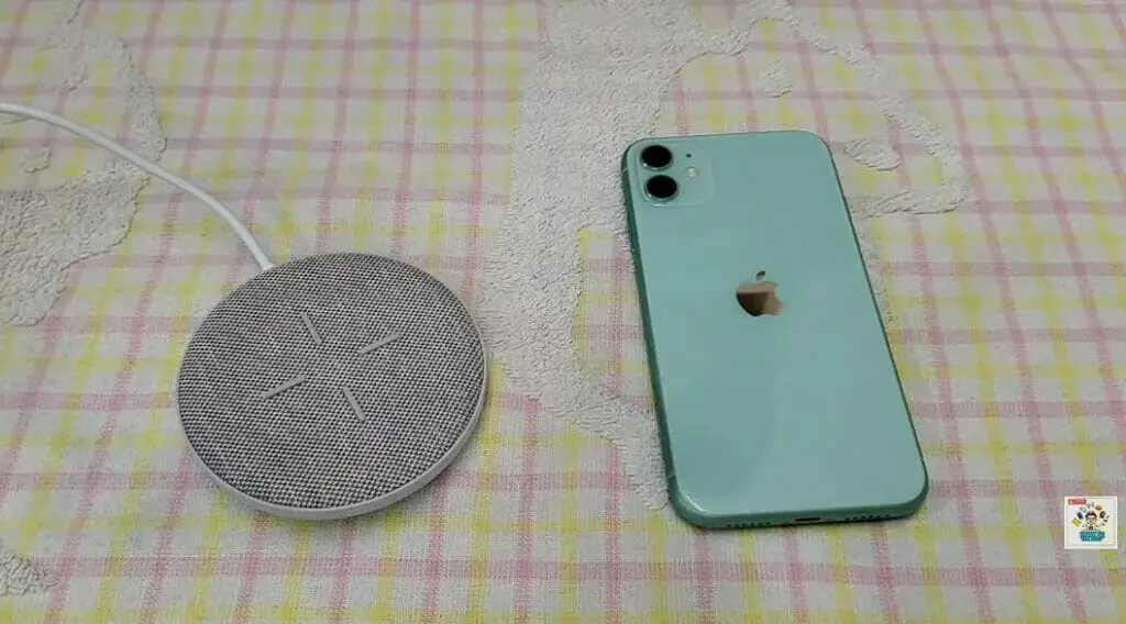 third-party charger and an iphone11