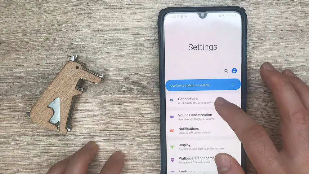samsung setting phone - enabling connections
