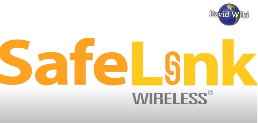 Safelink wireless logo on a white background