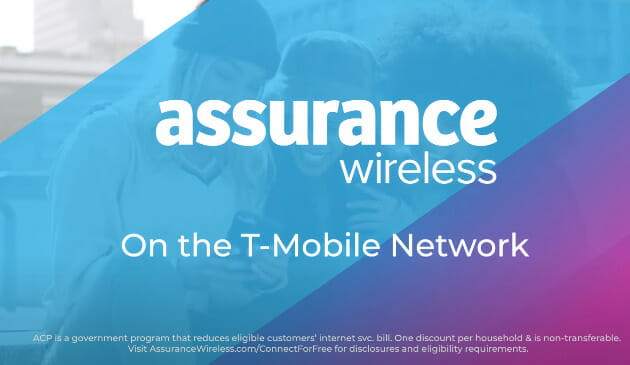 Assurance wireless on the t mobile network