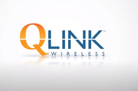 Qlink wireless logo on a white background