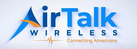 Airtalk wireless logo on a white background