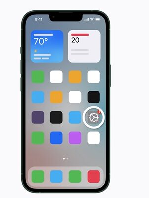 The iphone x is shown with different icons on the screen