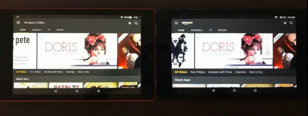 Amazon fire hd vs kindle fire hd