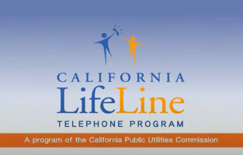 The california lifeline telephone program logo