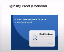 A form field for the Food Stamp eligibility
