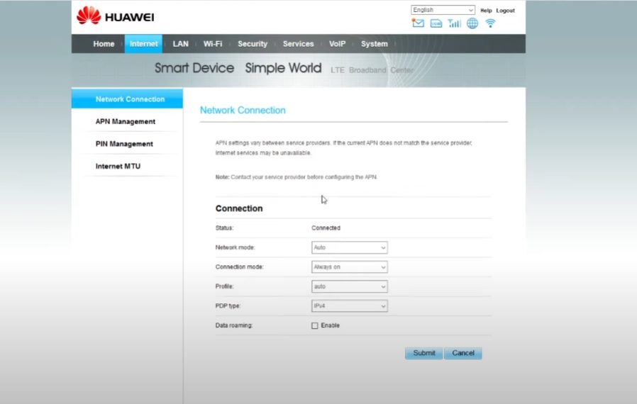 Huawei smart simple voice settings