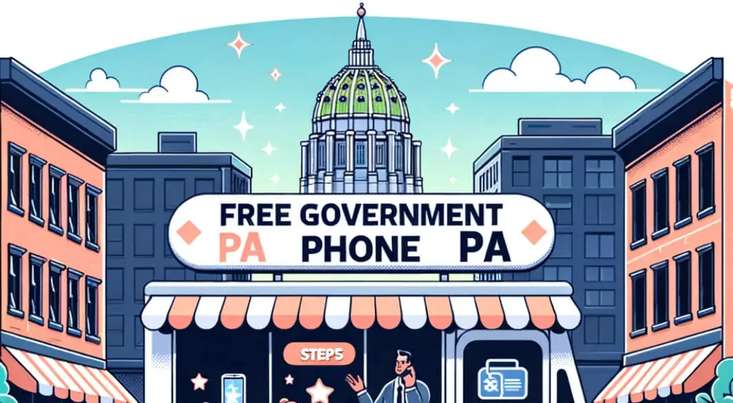 Free government phone ad banner