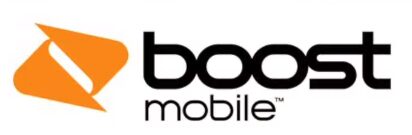 Boost Mobile logo in orange and black