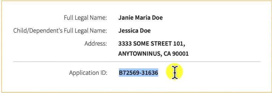 An information of Janie Maria Doe