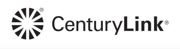 Centurylink logo on a black and white colors