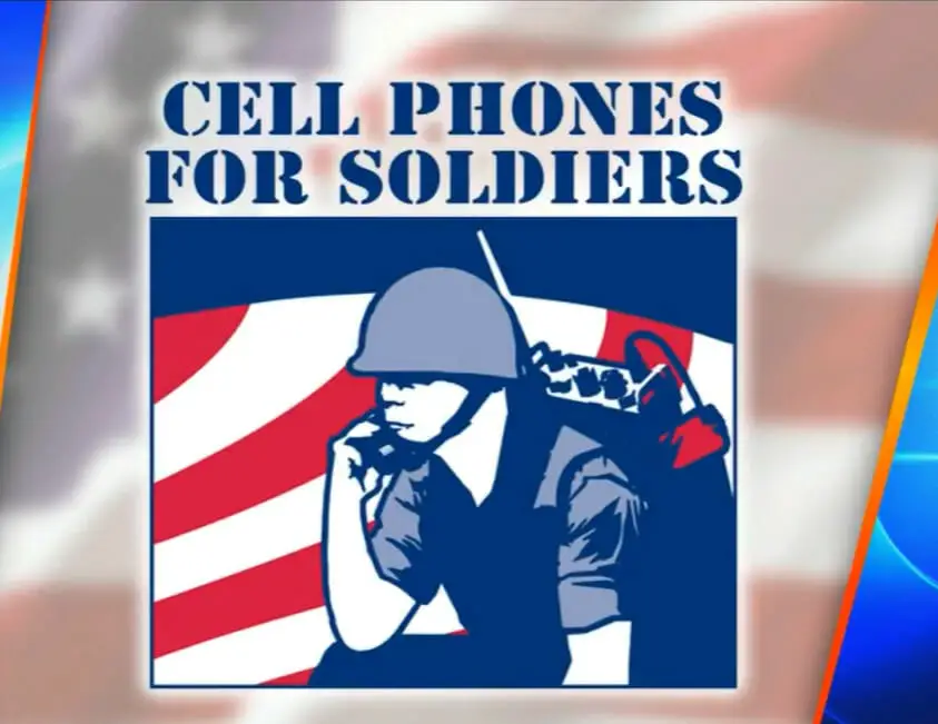 Cellphones for Soldiers banner