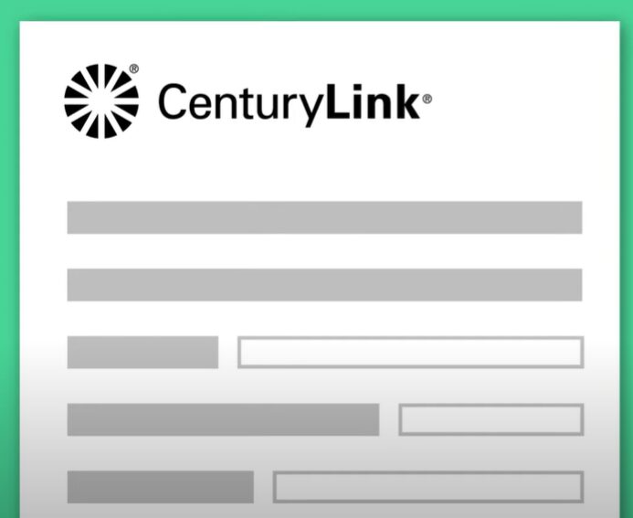 Century Link web form