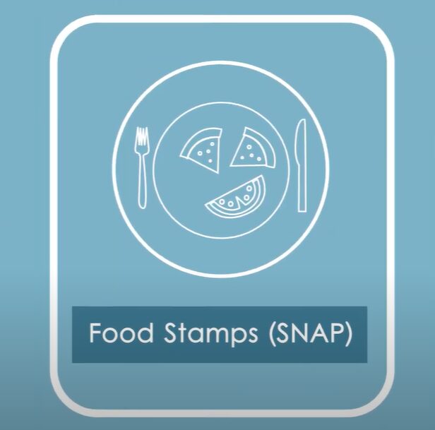 A food stamps (SNAP) icon