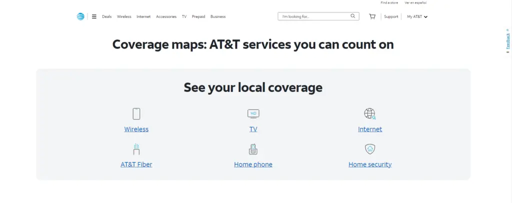 AT&T website