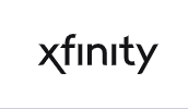 xfinity logo in a white background