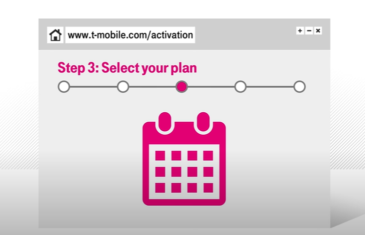 Step 3 select your plan at a t-mobile website